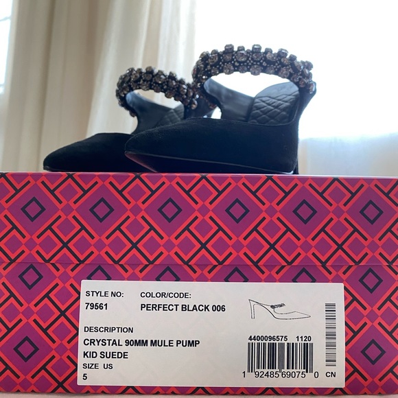 Tory Burch Crystal Mule Pump - Picture 5 of 7